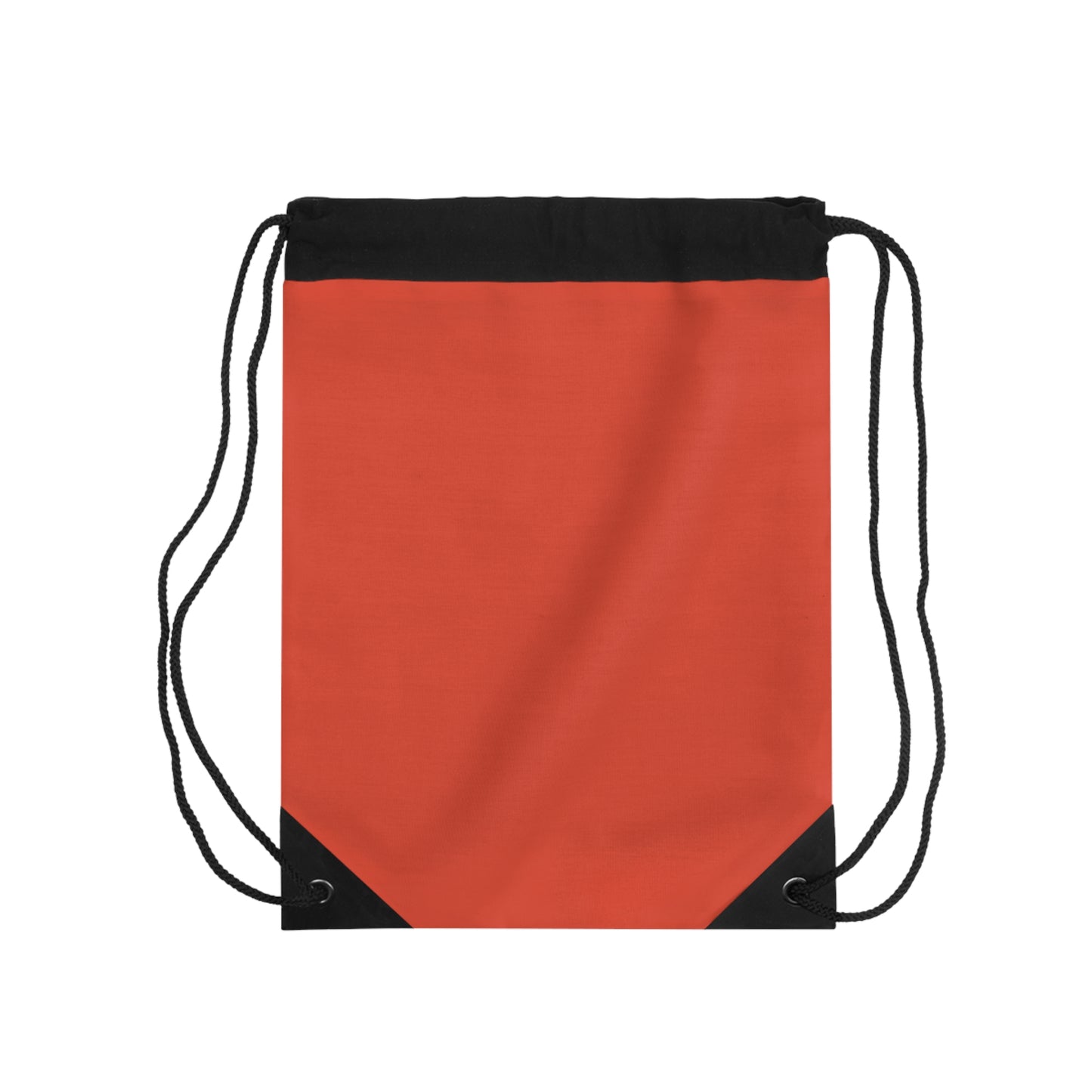 True Holiday Warm Comfort Orange Solids Drawstring Bag