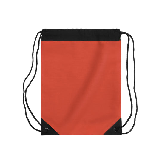 True Holiday Warm Comfort Orange Solids Drawstring Bag