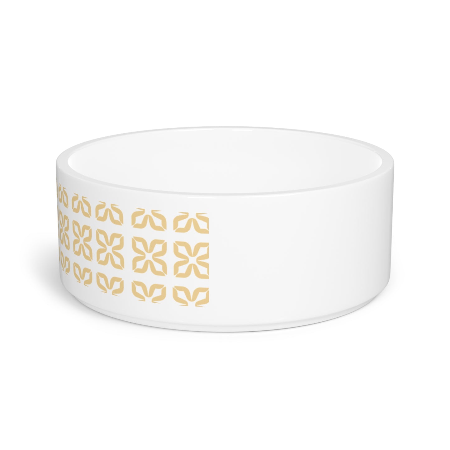 True Holiday Honeybee Yellow Solids Pet Bowl