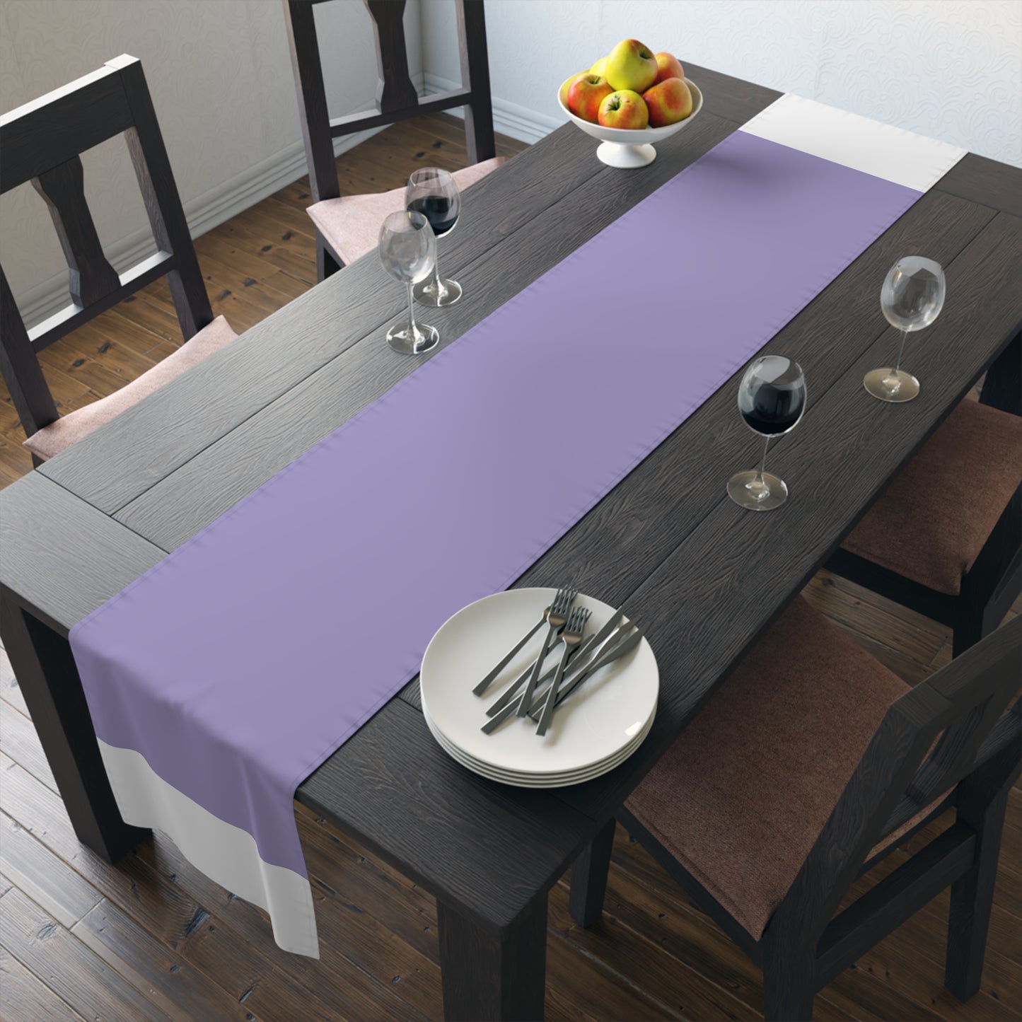 True Holiday Mighty Aphrodite Purple Solids Table Runner