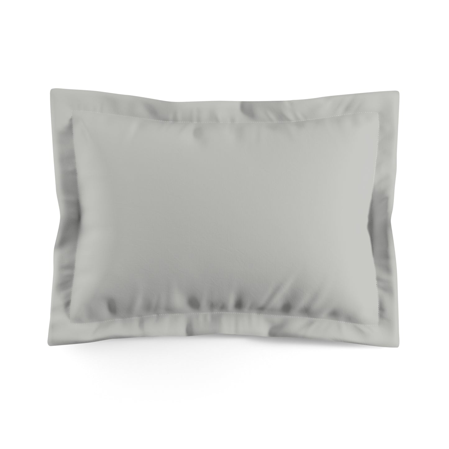 True Holiday Perspective Gray Solids Microfiber Pillow Sham