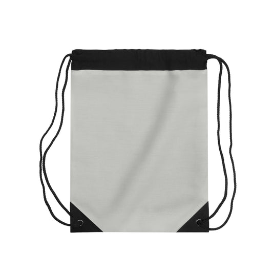 True Holiday Perspective Gray Solids Drawstring Bag