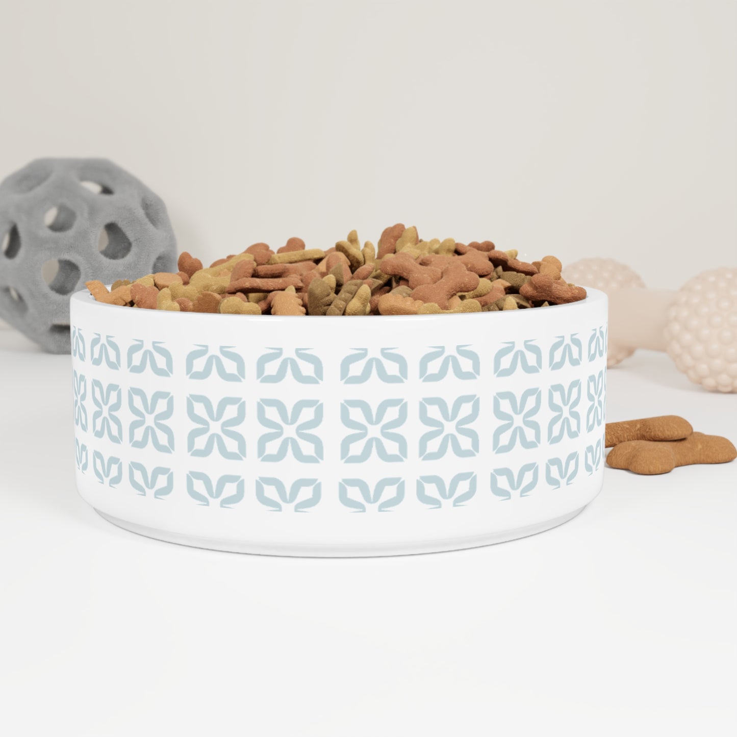 True Holiday Polar Sky Blue Solids Pet Bowl