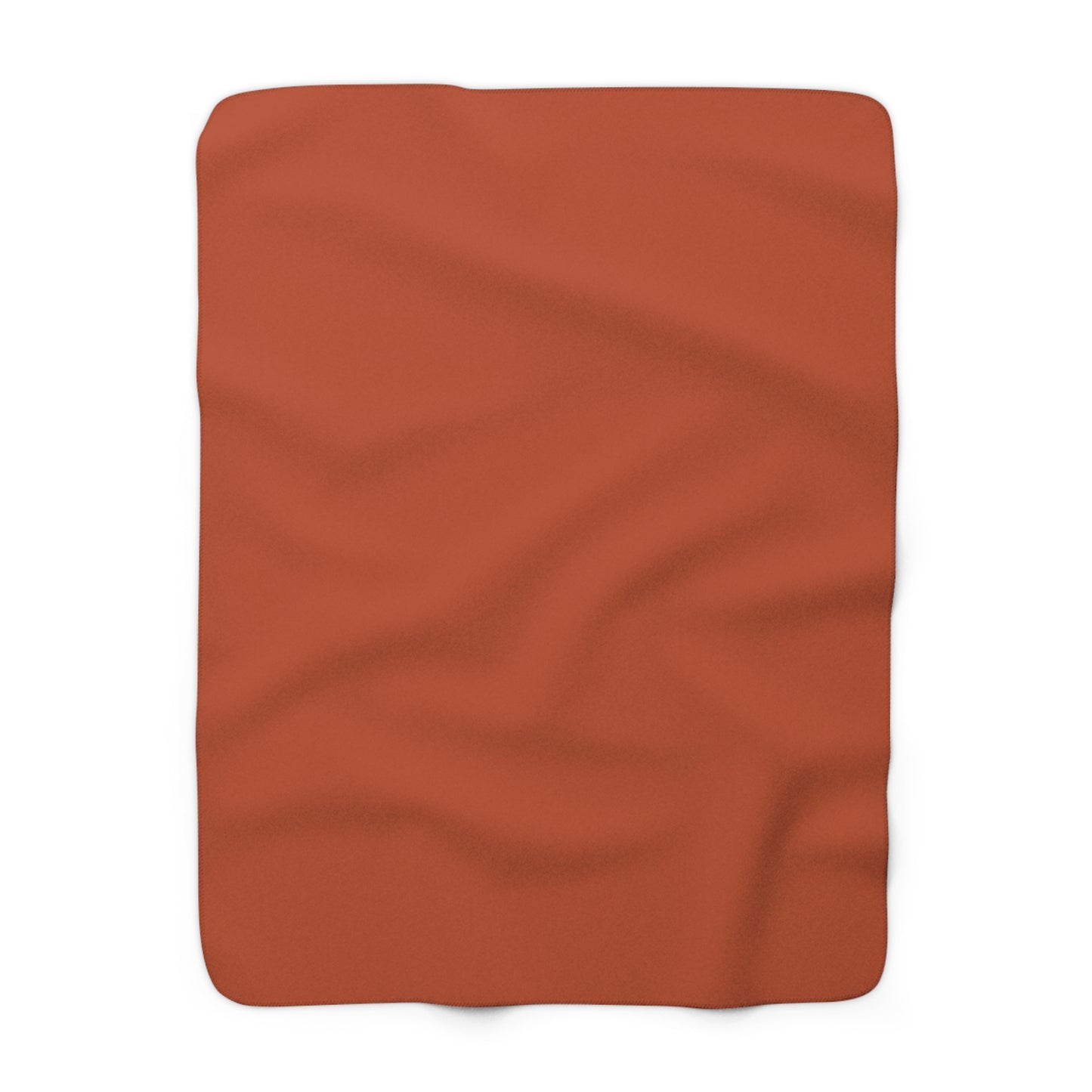 True Holiday Fireball Orange Solids Throw Blanket