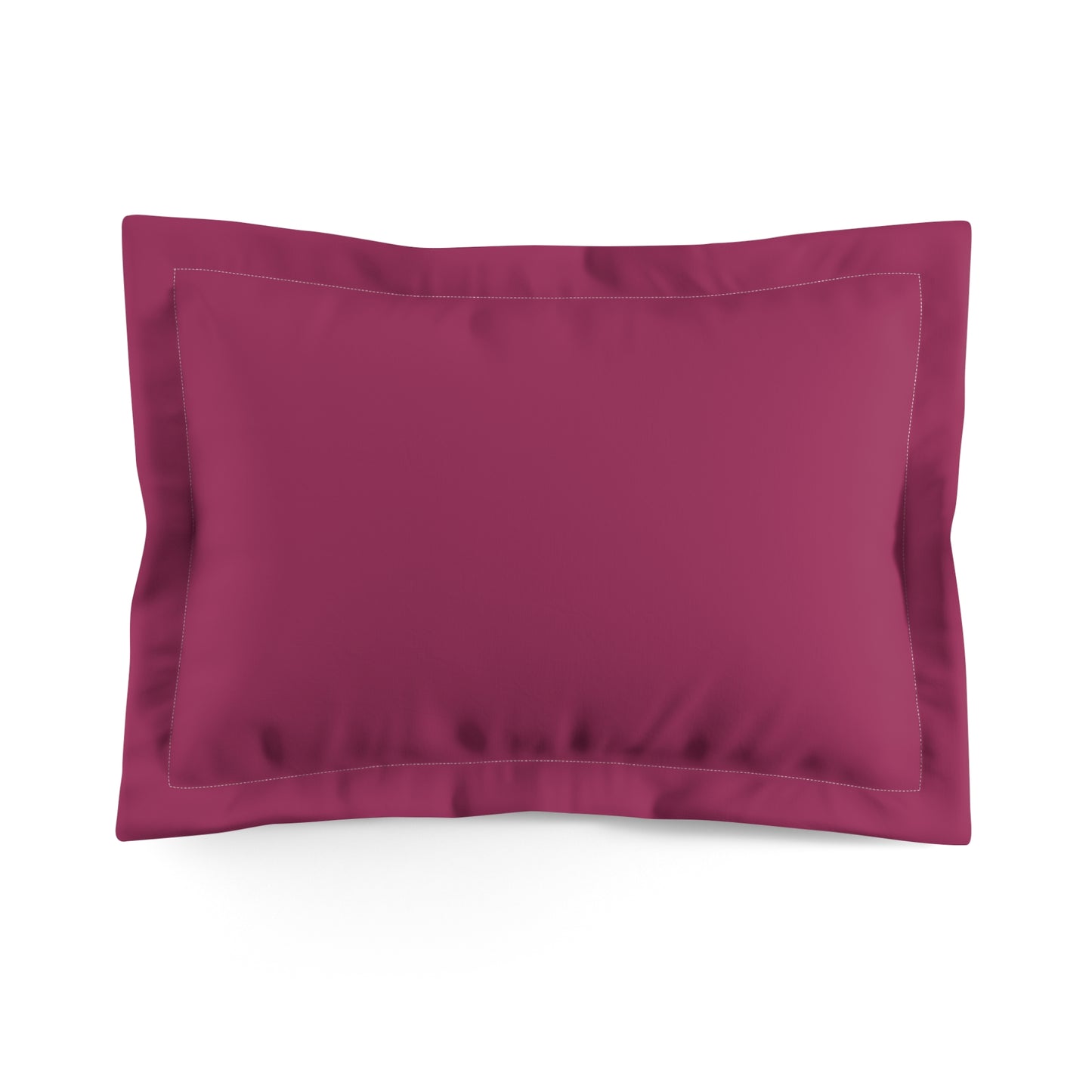 True Holiday Gypsy Pink Red Solids Microfiber Pillow Sham