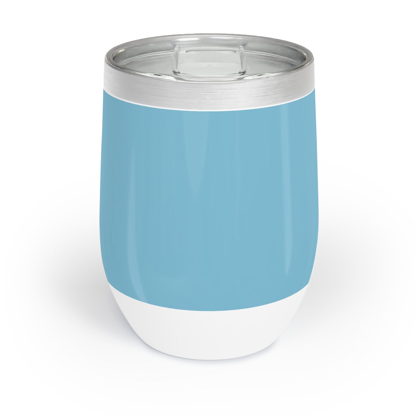 True Holiday Aquarium Blue Blue Solids Chill Wine Tumbler