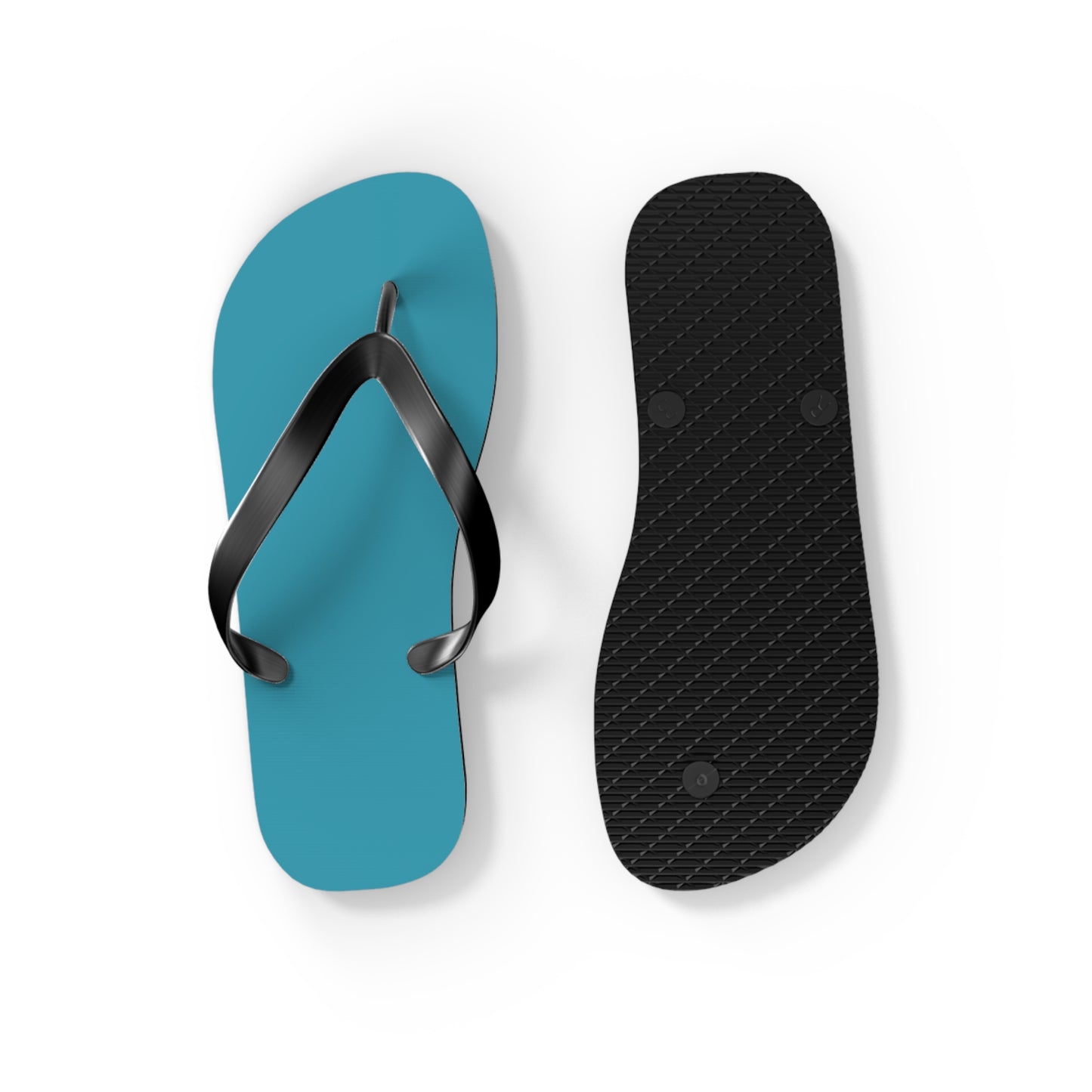 True Holiday Cool Blue Blue Solids Flip Flops