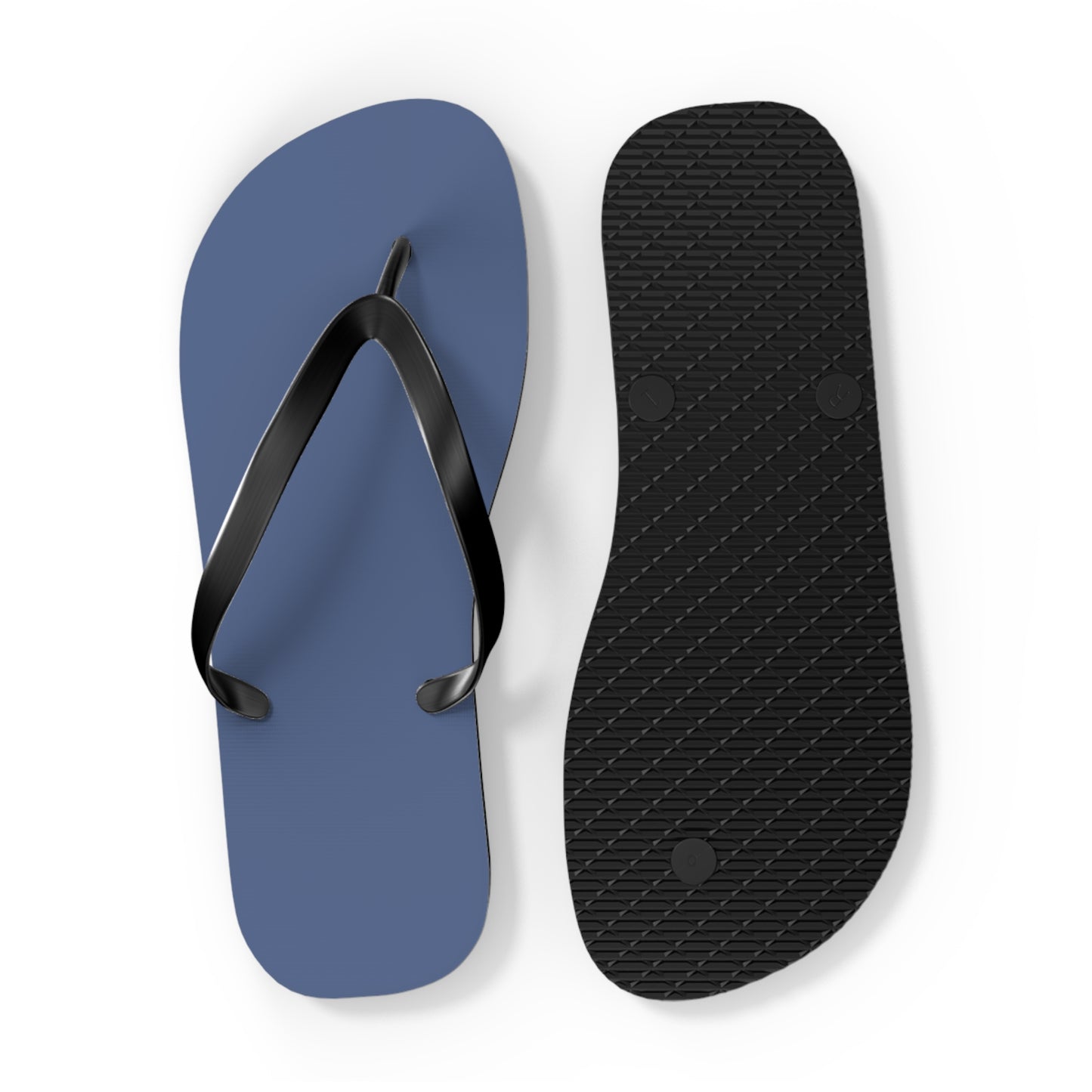 True Holiday Blue Nova Blue Solids Flip Flops