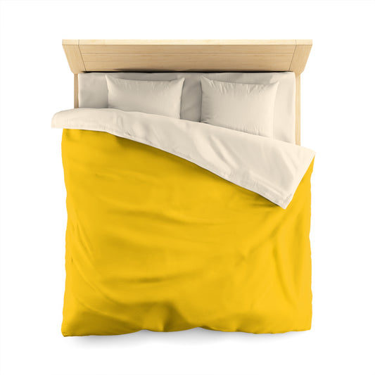 True Holiday Sun Kissed Yellow Solids Duvet Cover