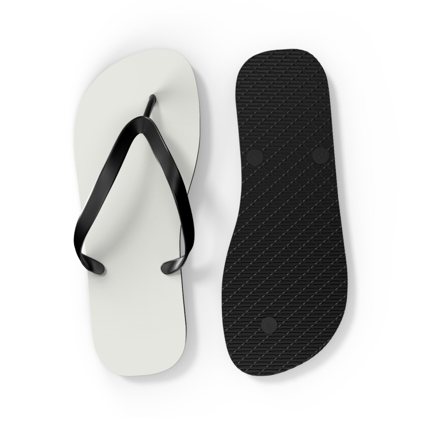 True Holiday White Heron White Solids Flip Flops