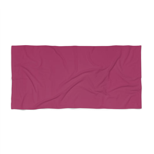 True Holiday Gypsy Pink Red Solids Beach & Pool Towel