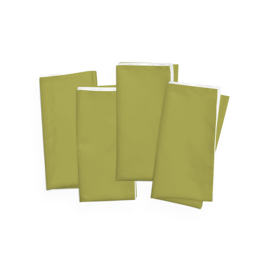 True Holiday Perennial Green Solids Napkins