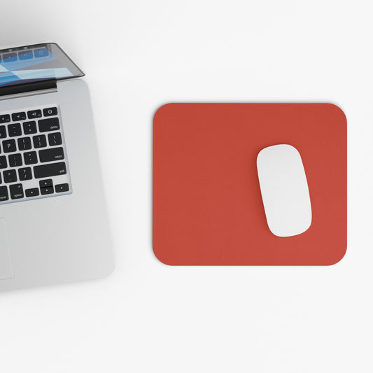 True Holiday Warm Comfort Orange Solids Mouse Pad