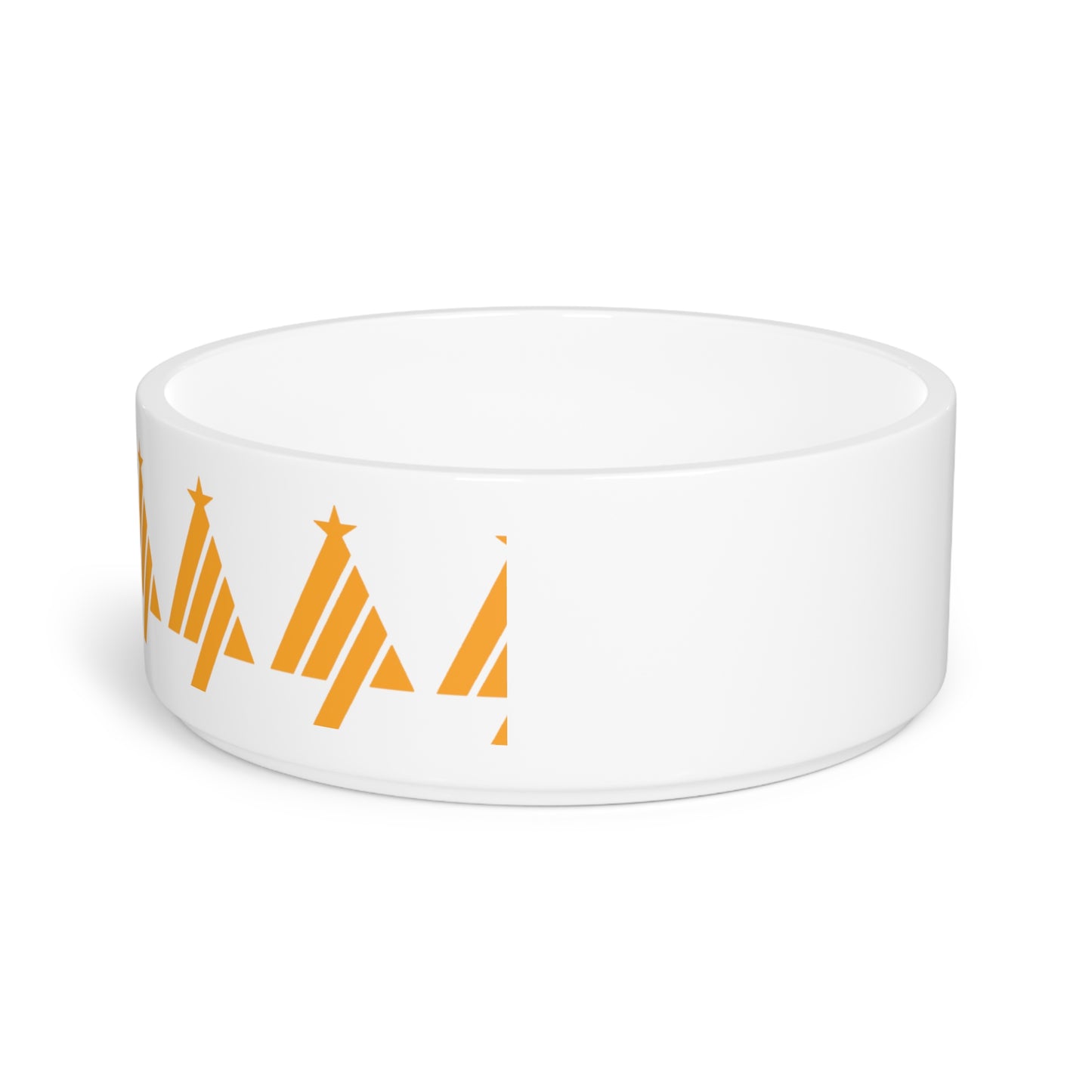 True Holiday Citrus Blast Yellow Solids Pet Bowl