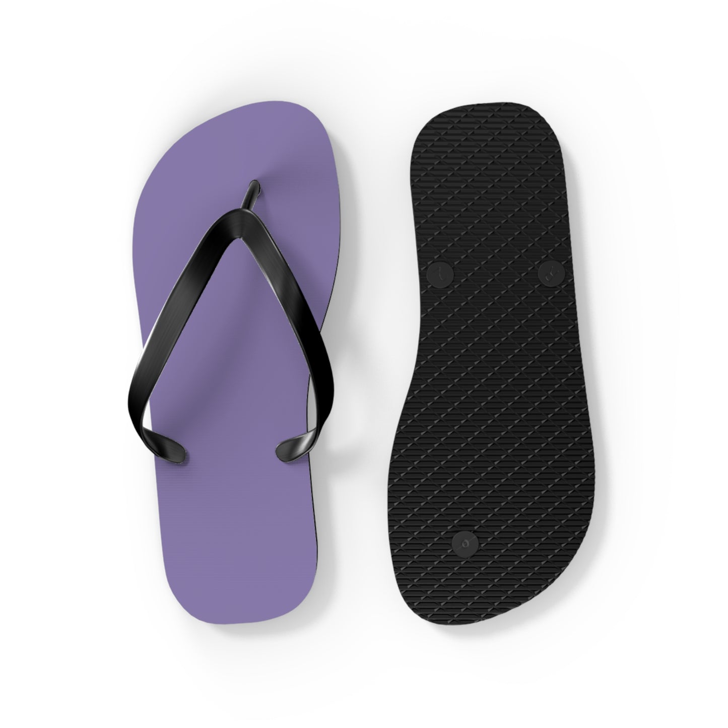 True Holiday Charmed Violet Purple Solids Flip Flops