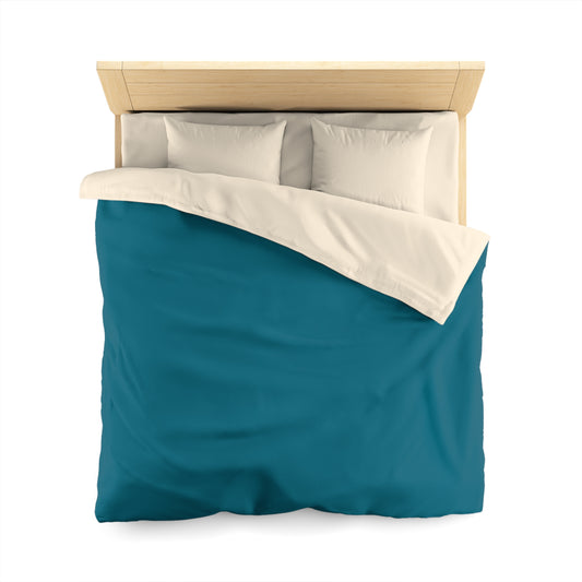 True Holiday Deep Ocean Blue Solids Duvet Cover