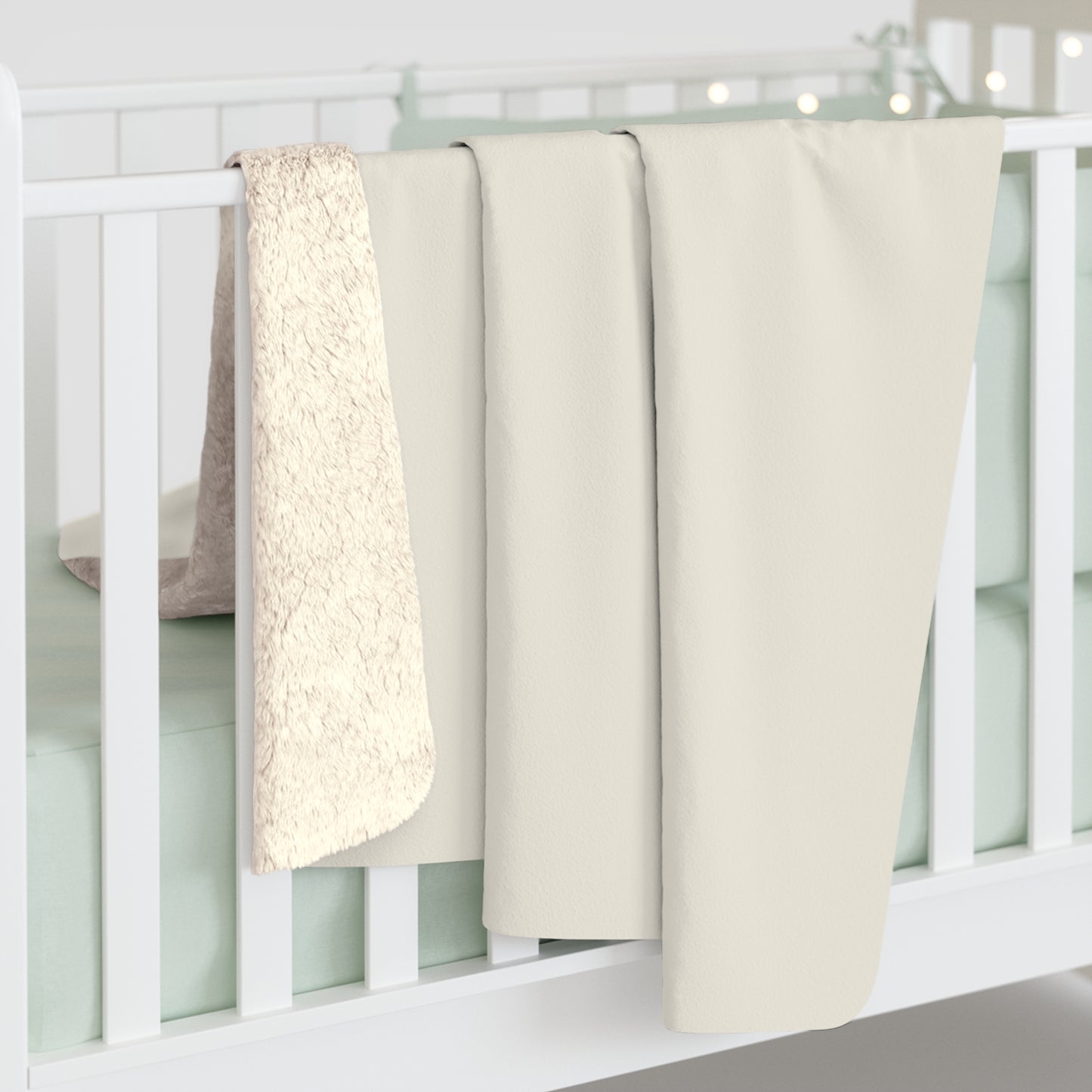 True Holiday White Cloud White Solids Throw Blanket