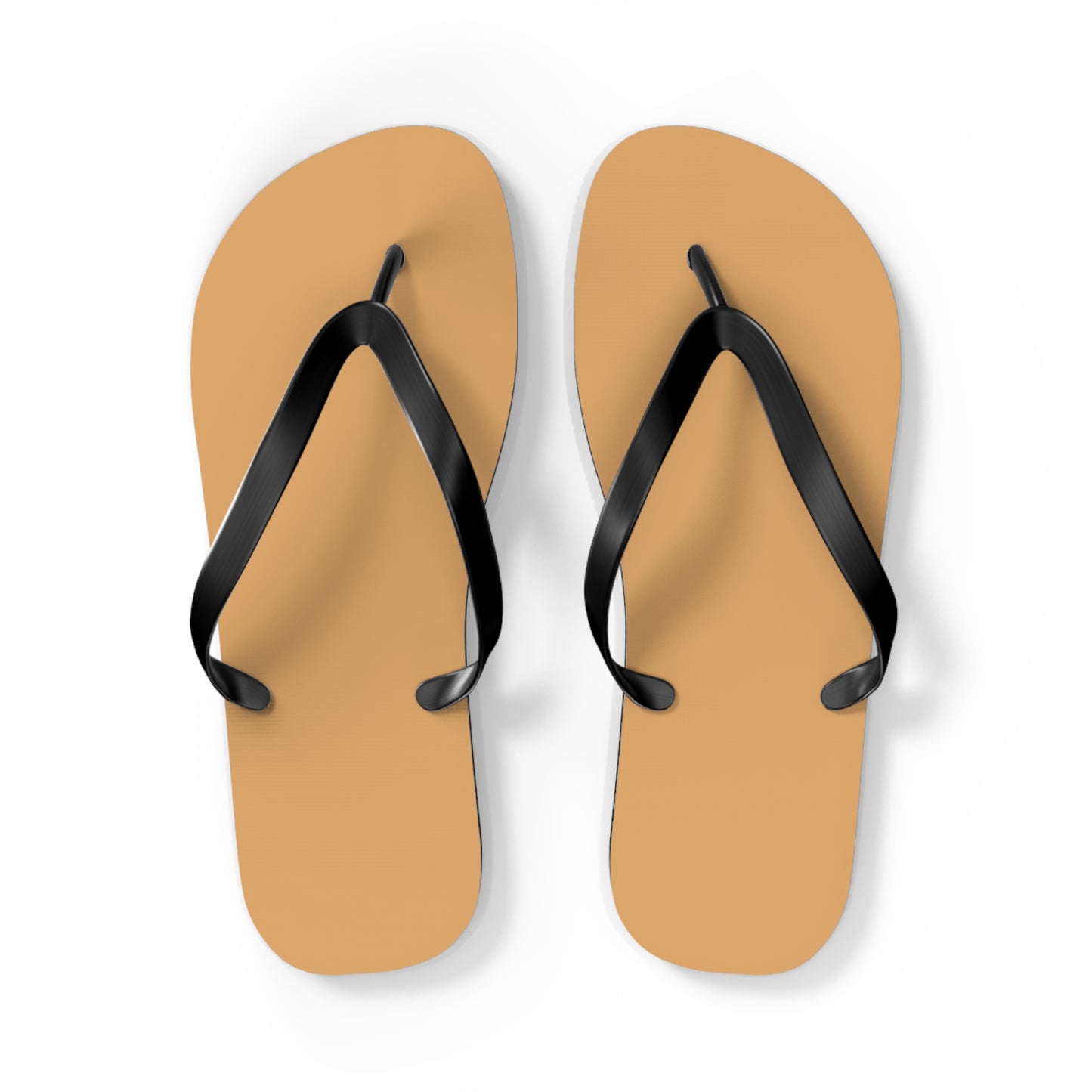True Holiday Tiger Eye Yellow Solids Flip Flops