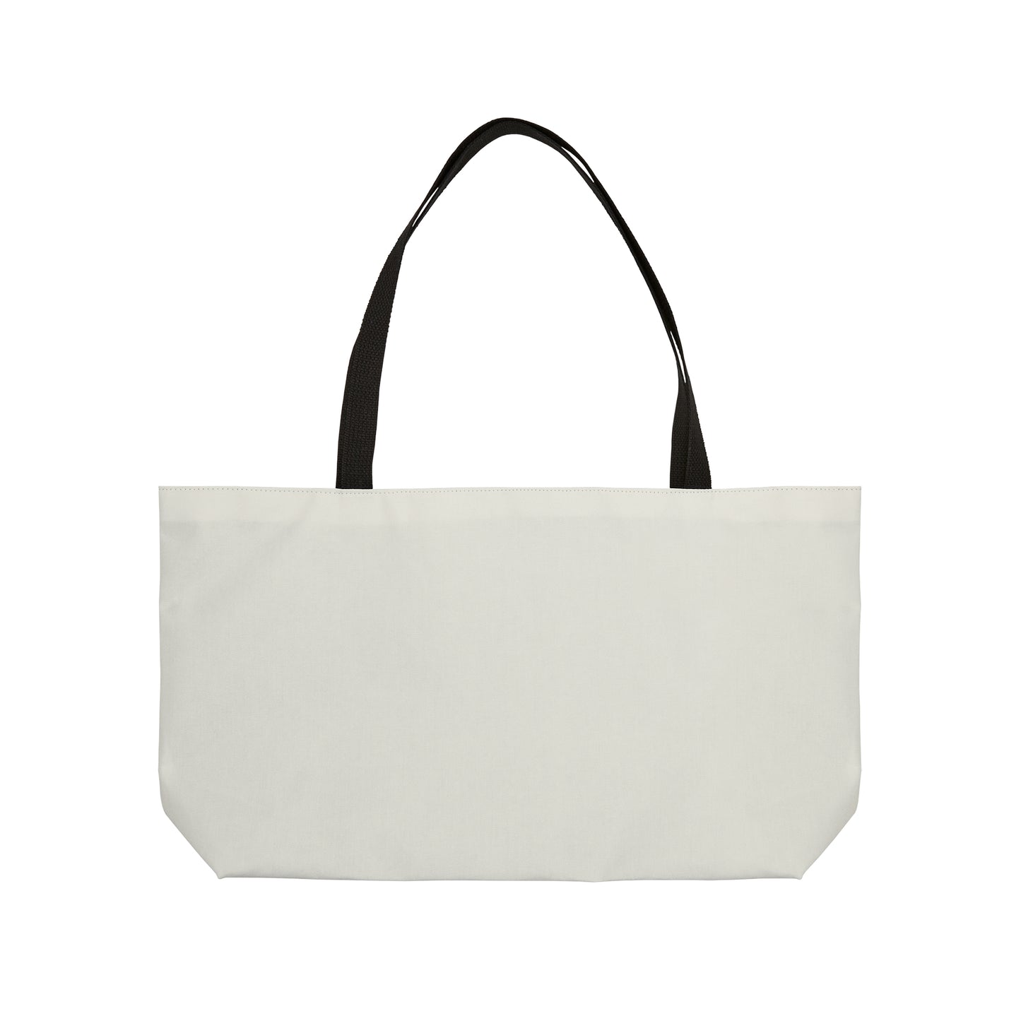 True Holiday Swiss Coffee White Solids Beach Bag