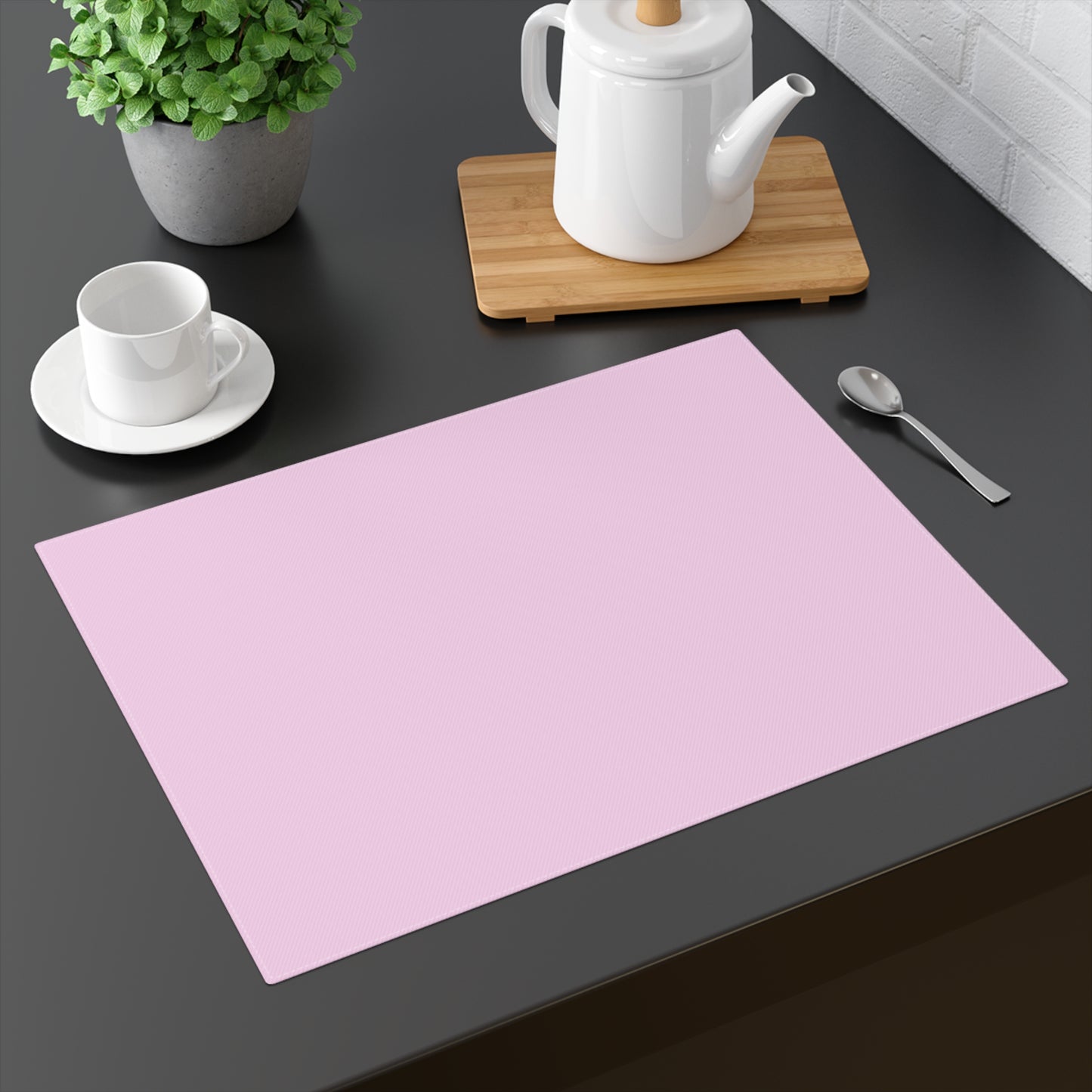 True Holiday Valentines Day Red Solids Placemat