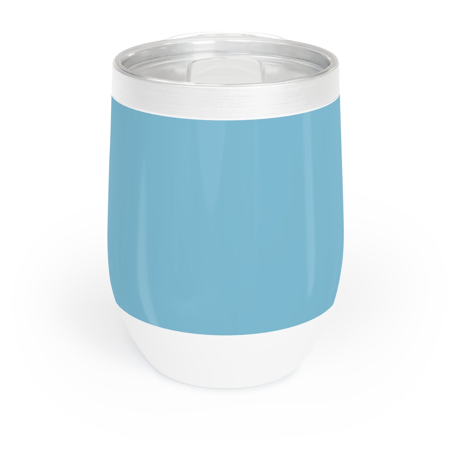 True Holiday Aquarium Blue Blue Solids Chill Wine Tumbler