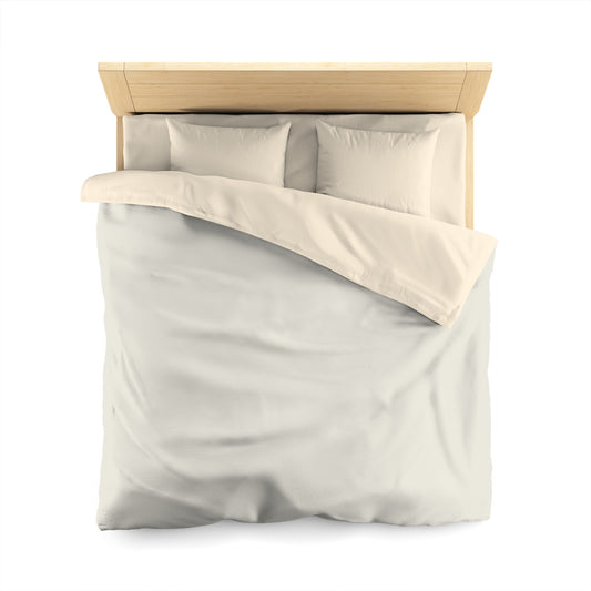 True Holiday Swiss Coffee White Solids Duvet Cover