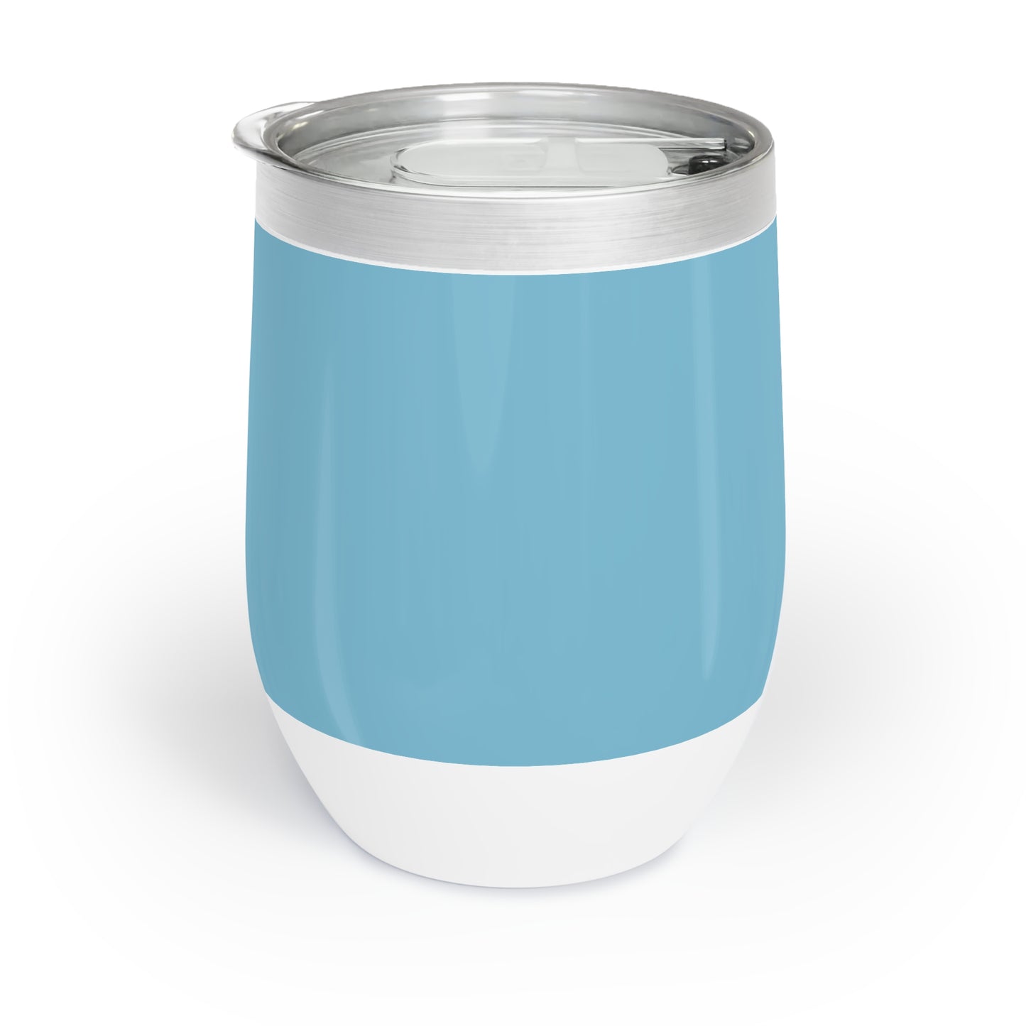 True Holiday Aquarium Blue Blue Solids Chill Wine Tumbler