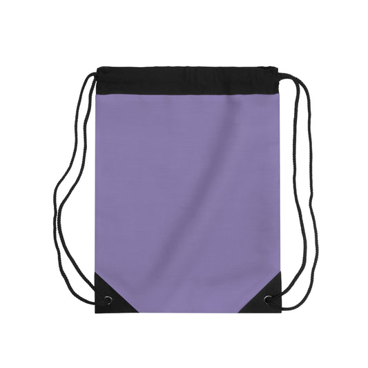 True Holiday Charmed Violet Purple Solids Drawstring Bag
