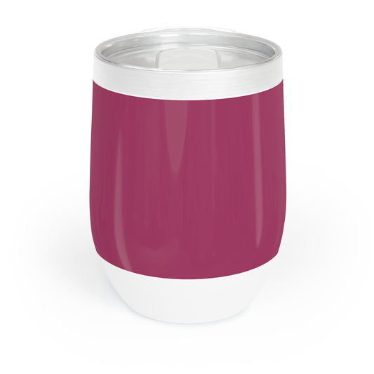 True Holiday Gypsy Pink Red Solids Chill Wine Tumbler