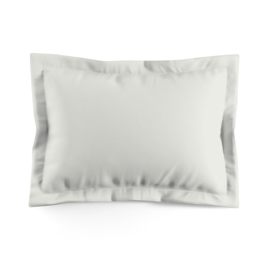 True Holiday White Heron White Solids Microfiber Pillow Sham