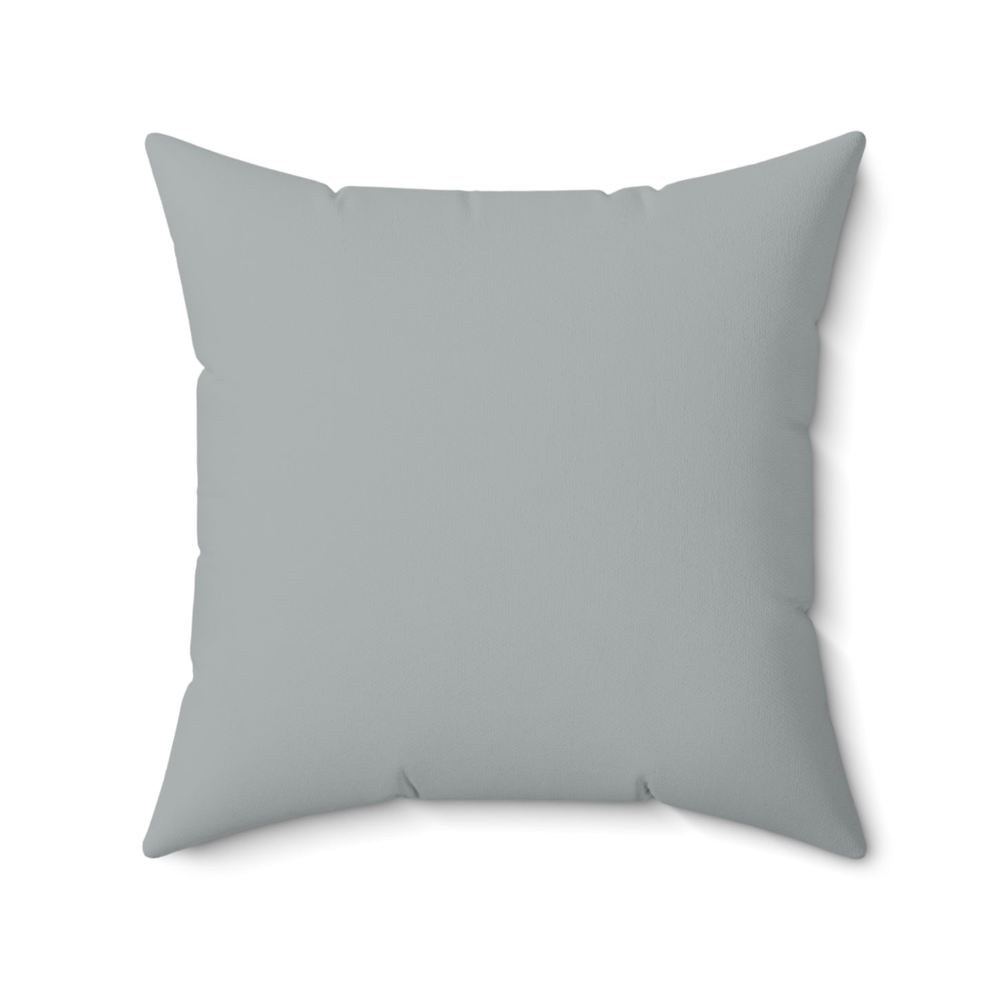 True Holiday Marina Gray Gray Solids 20" Square Throw Pillow