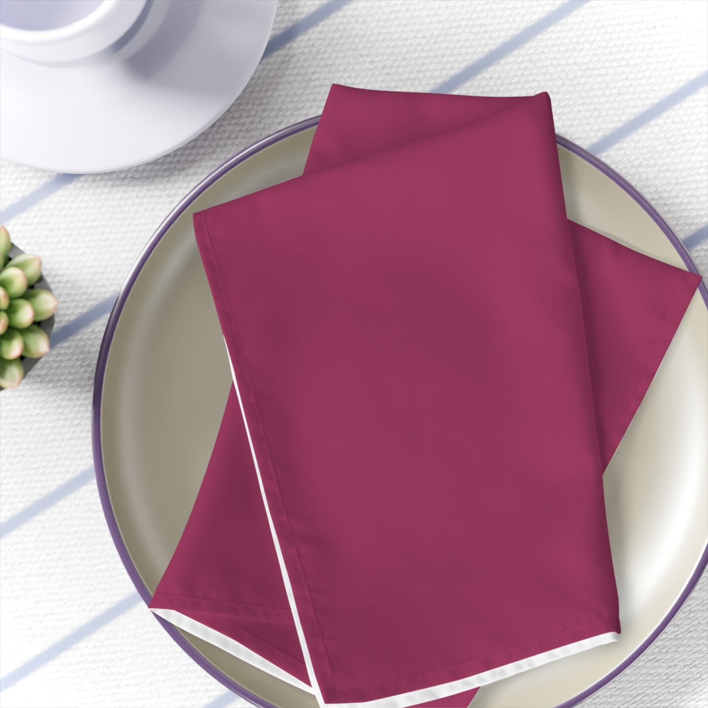 True Holiday Gypsy Pink Red Solids Napkins