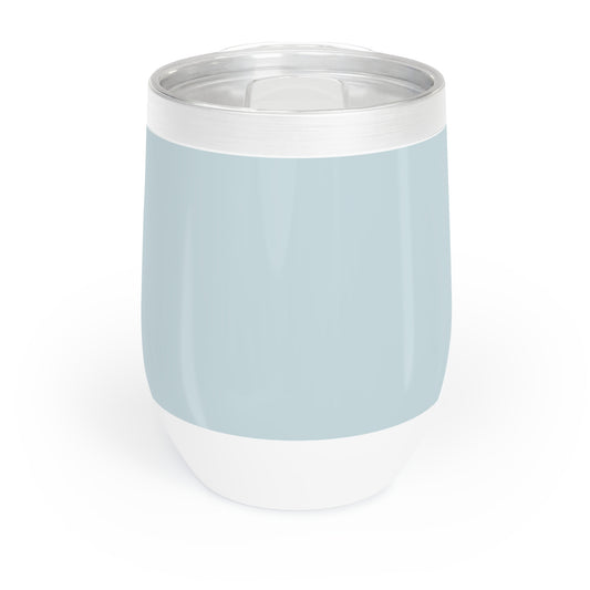 True Holiday Polar Sky Blue Solids Chill Wine Tumbler