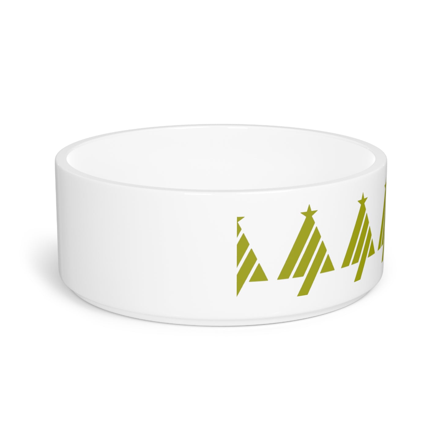 True Holiday Dark Lime Green Solids Pet Bowl