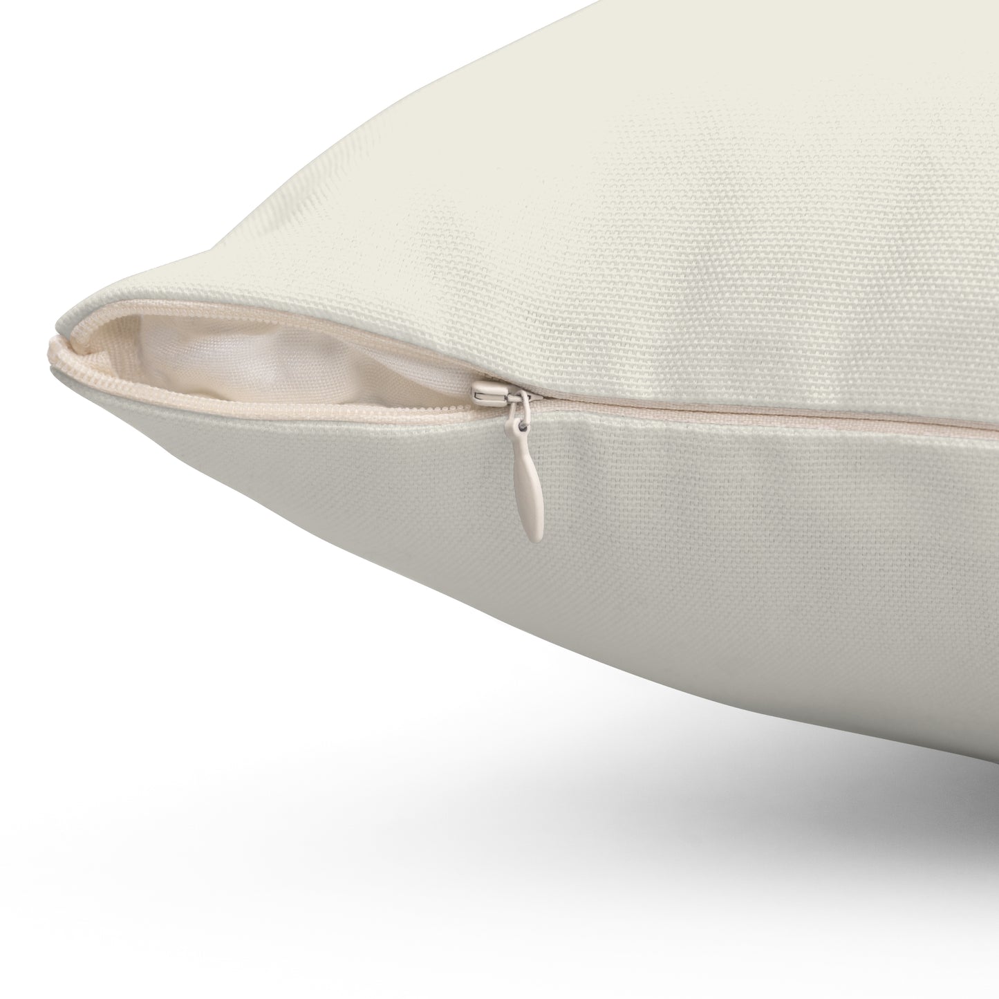 True Holiday Swiss Coffee White Solids 20" Square Throw Pillow