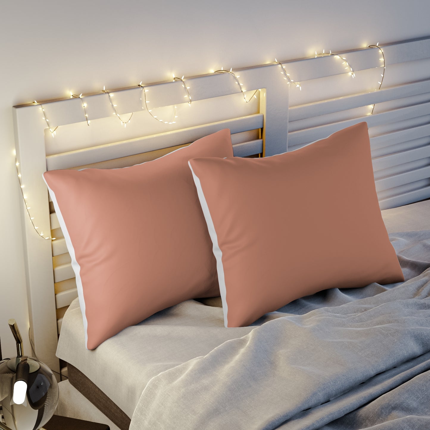 True Holiday Coral Spice Orange Solids Pillow Sham