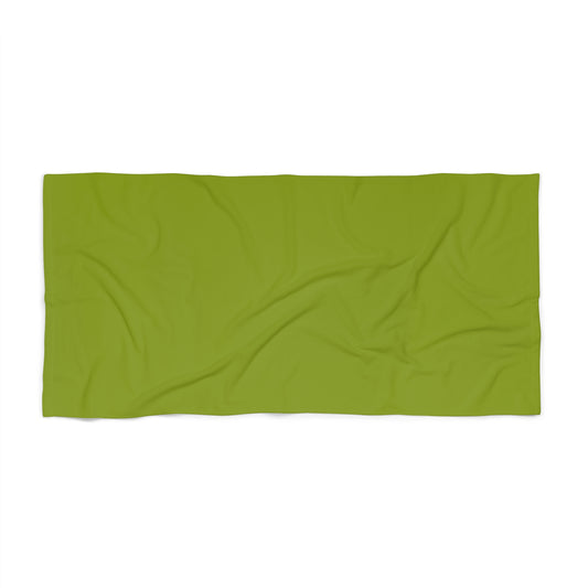 True Holiday Iguana Green Solids Beach & Pool Towel