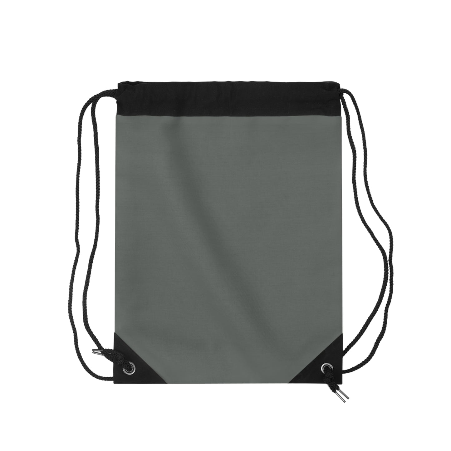 True Holiday Kitty Gray Gray Solids Drawstring Bag