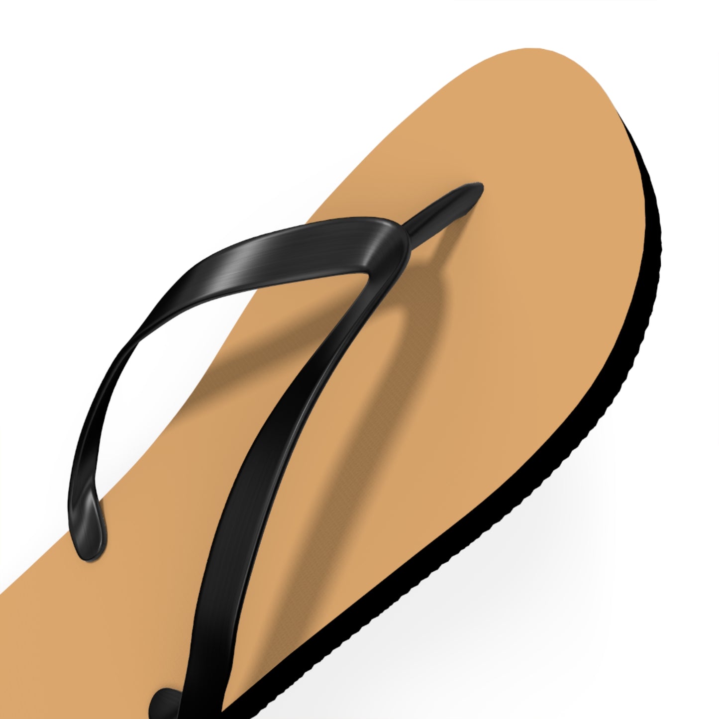 True Holiday Tiger Eye Yellow Solids Flip Flops