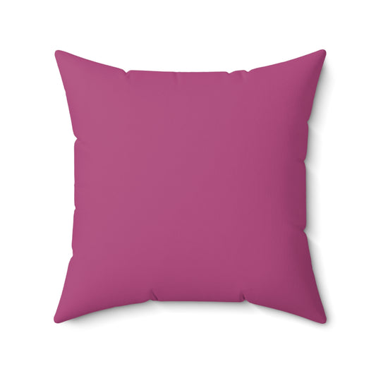 True Holiday Hot Lips Red Solids 20" Square Throw Pillow