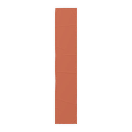 True Holiday Autumn Cover Orange Solids Table Runner