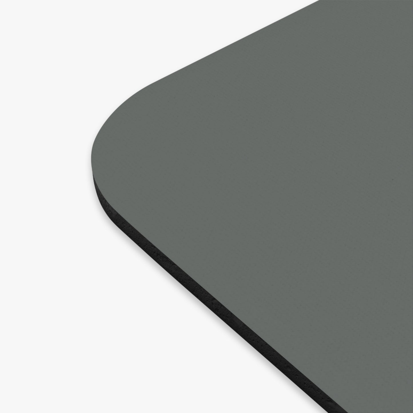True Holiday Kitty Gray Gray Solids Mouse Pad