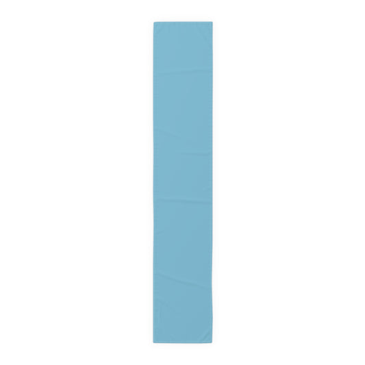 True Holiday Aquarium Blue Blue Solids Table Runner
