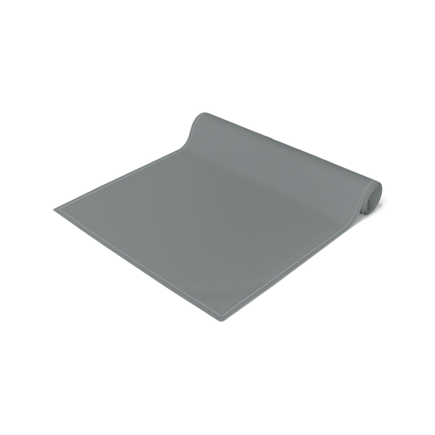 True Holiday Shaker Gray Gray Solids Table Runner