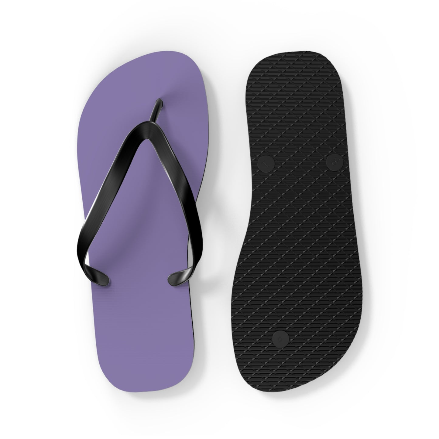 True Holiday Charmed Violet Purple Solids Flip Flops