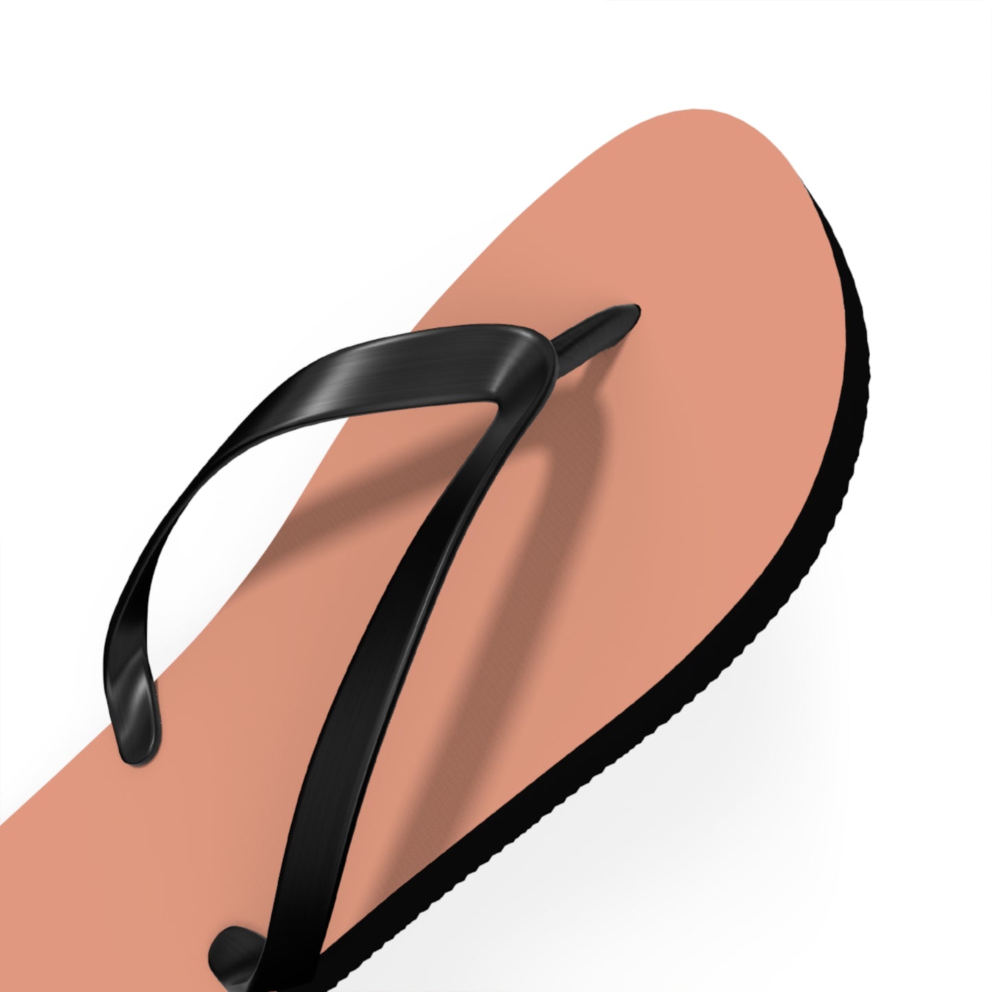 True Holiday Coral Spice Orange Solids Flip Flops