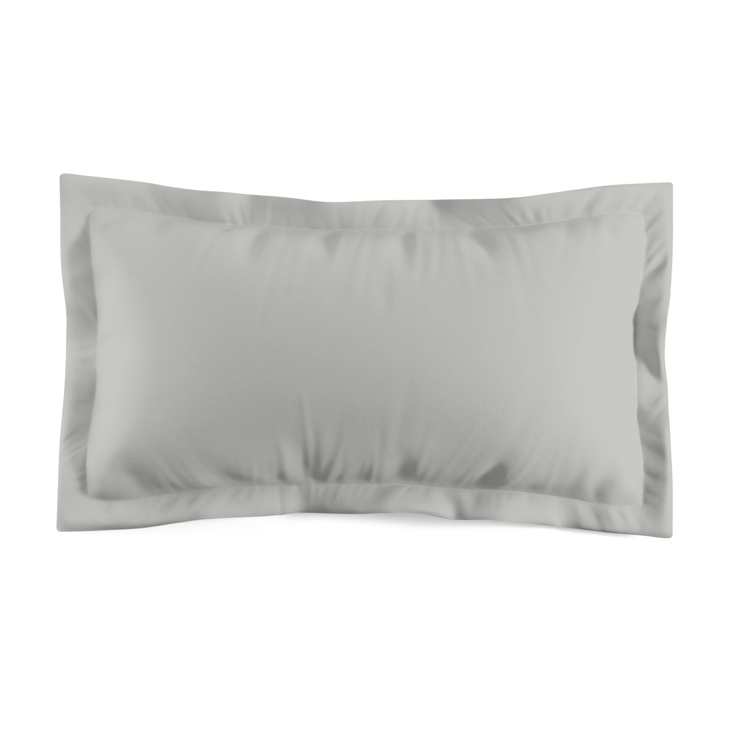 True Holiday Perspective Gray Solids Microfiber Pillow Sham