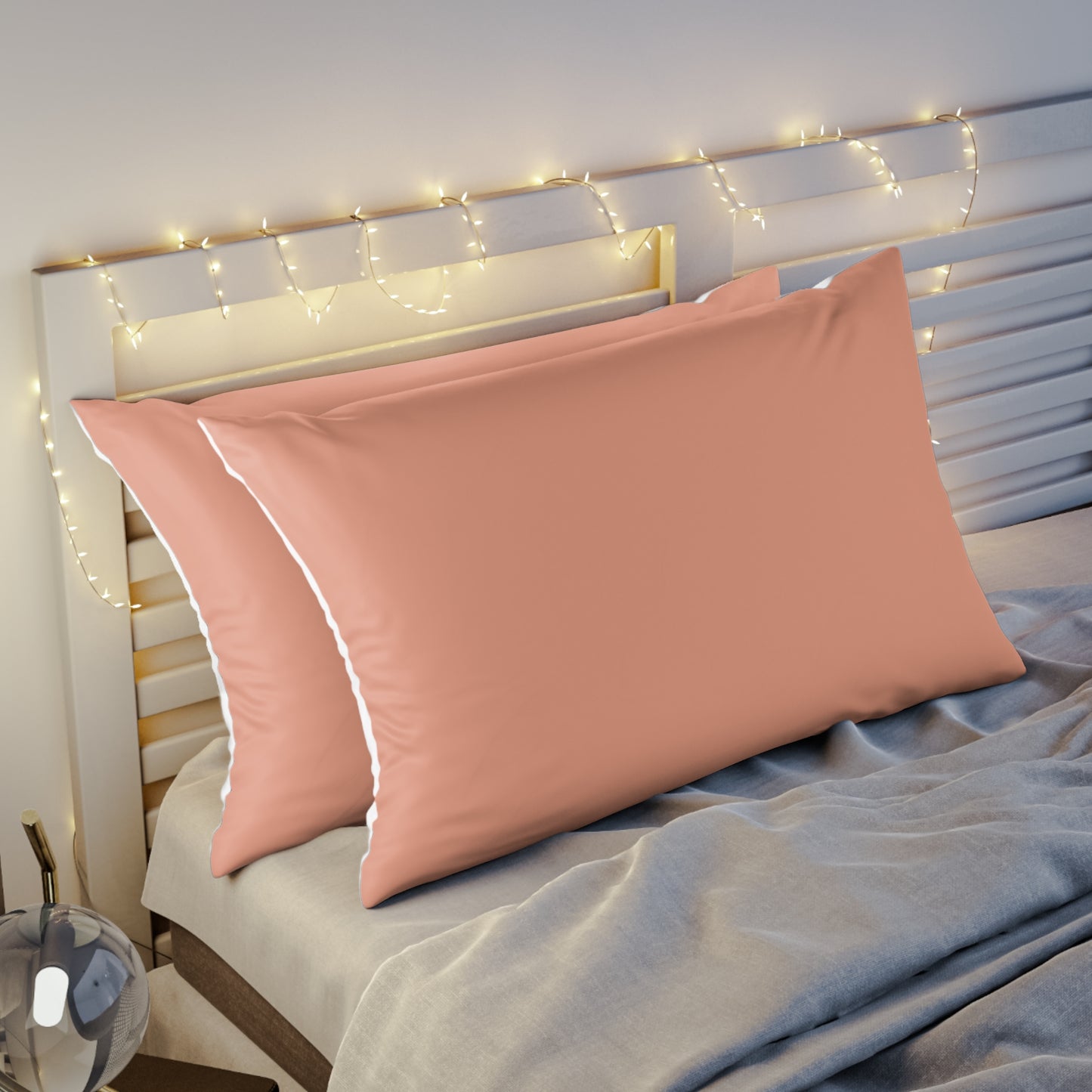 True Holiday Coral Spice Orange Solids Pillow Sham
