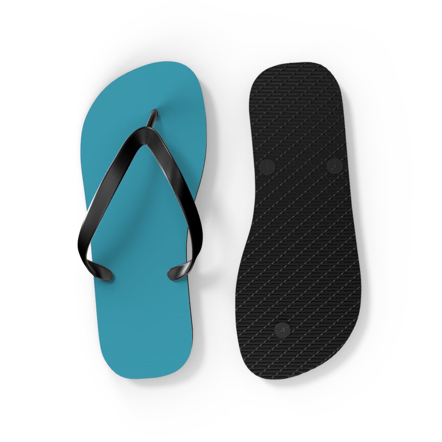 True Holiday Cool Blue Blue Solids Flip Flops