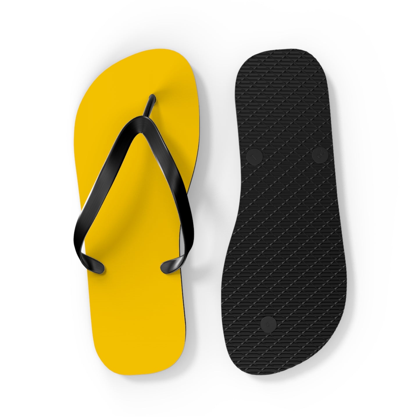 True Holiday Sun Kissed Yellow Solids Flip Flops